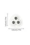 Pack of 4 universal stainless steel casters for smooth and quiet mobility - 2