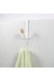 Door hooks, 3-pack of double hooks, wooden door hooks, towel hooks, suitable for bedrooms, bathrooms, and kitchens. - 4