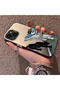 iPhone 13/14 Compatible Hard Acrylic Back Silicone Edge Lens Protection Case - 4