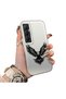 Realme C65 4g Compatible Hard Acrylic Back Silicone Edge Lens Protection Case