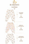 3-Piece 100% Cotton Baby Pants Set - Newborn Girls and Boys Printed Soft Bottom Sweatpants 0-12 Months - 2
