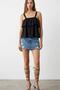 26Yblz02004 Women's Strappy Gathered Blouse - 3
