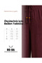 Cotton Muslin Fabric Summer Sweat-Repellent Cotton High Waist Wide Leg Palazzo Women's Trousers - 2