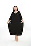Women's Lycra Viscose Striped Plus Size Dress