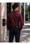 Satin Look Men's Shirt Long Sleeve Slim Fit Classic - 3