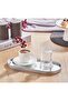Mirrored Presentation Tray – Silver Framed 12 X 30 cm 2 Pieces Tray or Wall Mirror - 2