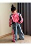 Girl's 2-Piece Set with Jeans and Sweatshirt Trousers - 5