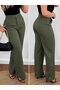 Women's High Waist Beltless Atlas Pants