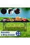 Stretch rectangular tablecloths, 2 - pack, 6 - foot stretch tablecloths, for picnics, outdoor activities, and parties. Machine washable, stretch... - 2
