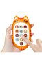 Musical Cat Phone Toy Learning Mobile Toy with Lights Sounds for Kids Age 1-3 Years Baby Fun