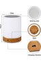 Night Light - Colorful Wood Grain Bedside Table Ambient Light - Dimmable Touch Light, Geschikt voor Baby Room - 4