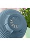 Plastic flower pots, flower pots with drainage holes, cute flower pot planters, plant containers, for garden, home and office decoration, blue - 5
