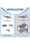 Waterproof Rectangular Sun Sail 4x6 m for Garden and Terrace - UV Protection - 5