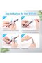Portable Electric Nail Drill Set (35,000 RPM), Rechargeable USB Manicure Pedicure Machine with LED Display for Gel Nails and DIY Beauty - 3