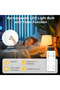 Two LED bulbs, USB rechargeable, with remote control and timer, E26 bulb base, with hook, suitable for table lamps, pendant lamps, and night lights. - 3