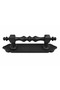 Mirrored Brass Pull Handle |   300 mm |   Oxide Black |   Decorative Classic Series