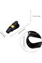 Two car sun visor eyeglass holders, sunglasses with clips, car eyeglass frames, sunglasses holders, 180° rotating eyeglass clips (gold). - 2