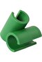 50pcs Garden Cross Clips Plastic Plant Support Fixing Connectors Suitable for 20mm Garden Post Fixing Clips Plant Stumps - 5