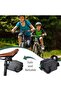 Bicycle pull-up bar, retractable child leash, bicycle pull rope belt, 500 lbs load capacity, suitable for bicycles and mountain bikes. - 5