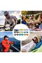 Polarized Sunglasses Clips - Clip-on Sunglasses - Safe Driving - Flip Up UV400 - 17 x 14 x 2 cm - 2