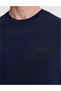 Navy Blue Slim Fit Crew Neck Knitwear T-Shirt 50320807-Vr033 - 6