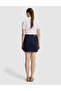 Cobalt Blue Slim Fit Jean Skirt 50324109-Vr032 - 5