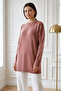 Knitwear Tunic R7183 Dusty Rose