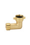Garden hose elbow, garden water pipe connector, 90-degree 3/4" FHT x 3/4" MHT, 6-point bend fitting - 2