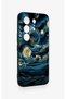 Tecno Camon 50 Pro 4g Compatible Starry Night Patterned Silicone Case - 4