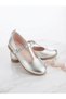 Girls' Ballet Flats with Silver Color Buckle and Non-Slip Soles, Stylish Ballet Flats - 5