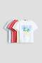 5-pack cotton T-shirts - 3