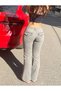 Sb01 Flared Jeans with Capped Low Waist and Spanish Style Flare Denim Pants - 6