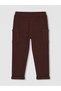 Two Mt Shop Quality Lcw Baby Brown Striped Nyc Printed Baby Boy Set - 6