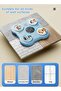 Music Boxing Machine for Kids Wall-Mounted Smart Punching Game Bluetooth & Gloves for Fun Fi - 6