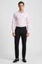 Men Slim Fit Plain Chino Pants, Black - 3