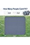 Picnic blanket/beach mat - 200×200cm - Waterproof & sandproof - For beach & outdoor activities - Foldable w/straps (black & white checkered pattern) - 2