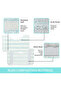 4-Piece Bathroom Cleaning Cloth Set Microfiber Suitable Leifheit Scrubber Tile Squeegee Replacement Accessories Mop Cover - 3