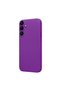Samsung Galaxy A24 Compatible Case with Velvet Inside, Erasable Launch Silicone Case, Deep Purple - 4