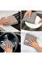 12-pack cleaning cloths, multi-purpose microfiber towels, 30 x 30 cm, grey - 4
