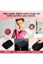 Digital Camera - Camera - Camera - Compact Camera - Vlog Camera - For Children - Beginner-Friendly - Black - Includes 32GB SD card & Camera Bag - 4