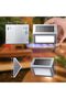 Solar lights suitable for deck steps, stairs, railings, walkways, paths, LED lights, outdoor waterproof, white light, 2-pack. - 2