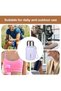 Thermos mug, stainless steel thermos bottle, portable drinking bottle for sports, school and outdoor activities, 450ml - 4
