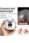 Gray 2-in-1 Electric Nail Clipper & Polisher with 2.5x Magnifying Glass, 3-Speed Automatic Care Trimmer - 5