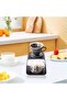 Coffee Filter Holder - Draining Rack Brewing Station - Coffee Brewing - Steel Construction - 17.3 x 13.3 x 15.9 cm - Black - 3
