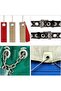 100-Piece Set, 12mm Metal Eyelet Kit, w/ Storage Box & Installation Tools, Metal eyelets for fabrics, tarpaulins, curtains, Silver - 4