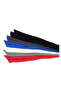 5-pack soft elastic sports sweatbands for kids playing soccer - 2