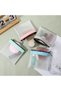 4-Pack Transparent Mini Makeup Bags, 4.9x4.5 Inch Waterproof Zippered Bags, Women's Travel Organizer Makeup Bags - 4