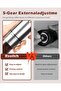 Manual Hand-Crank Coffee Bean Grinder with Ceramic Burrs (5 settings). - 5