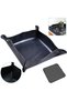 Square Planting Mats Made of Waterproof Oxford Cloth for Gardening, Transplanting, Planting. Foldable Work Mats, Balcony and Garden Repotting Mats - 2