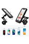 Bicycle Phone Holder - Adjustable - Waterproof - Shockproof - 360° Rotatable - Universal up to 6.7 inches - Bicycle Accessories - Black - 5